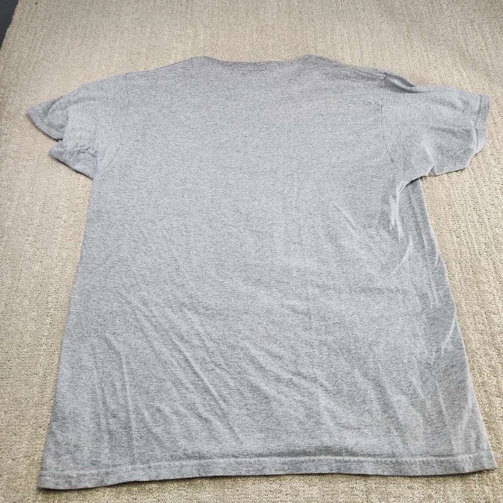Vintage‎ Ralph Lauren Shirt Men XL Polo Jeans Y2K Spellout Flag Logo Gray Y2K
